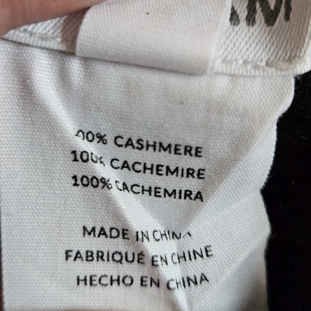 Naadam 100% Cashmere Jogger Pants | Dark Gray | Size M | Read Description - Picture 5 of 5